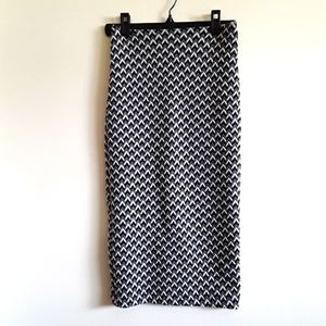 AMERICAN APPAREL LONG FITTED SKIRT